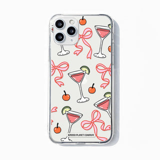 Cosmopolitan Bows Clear Phone Case